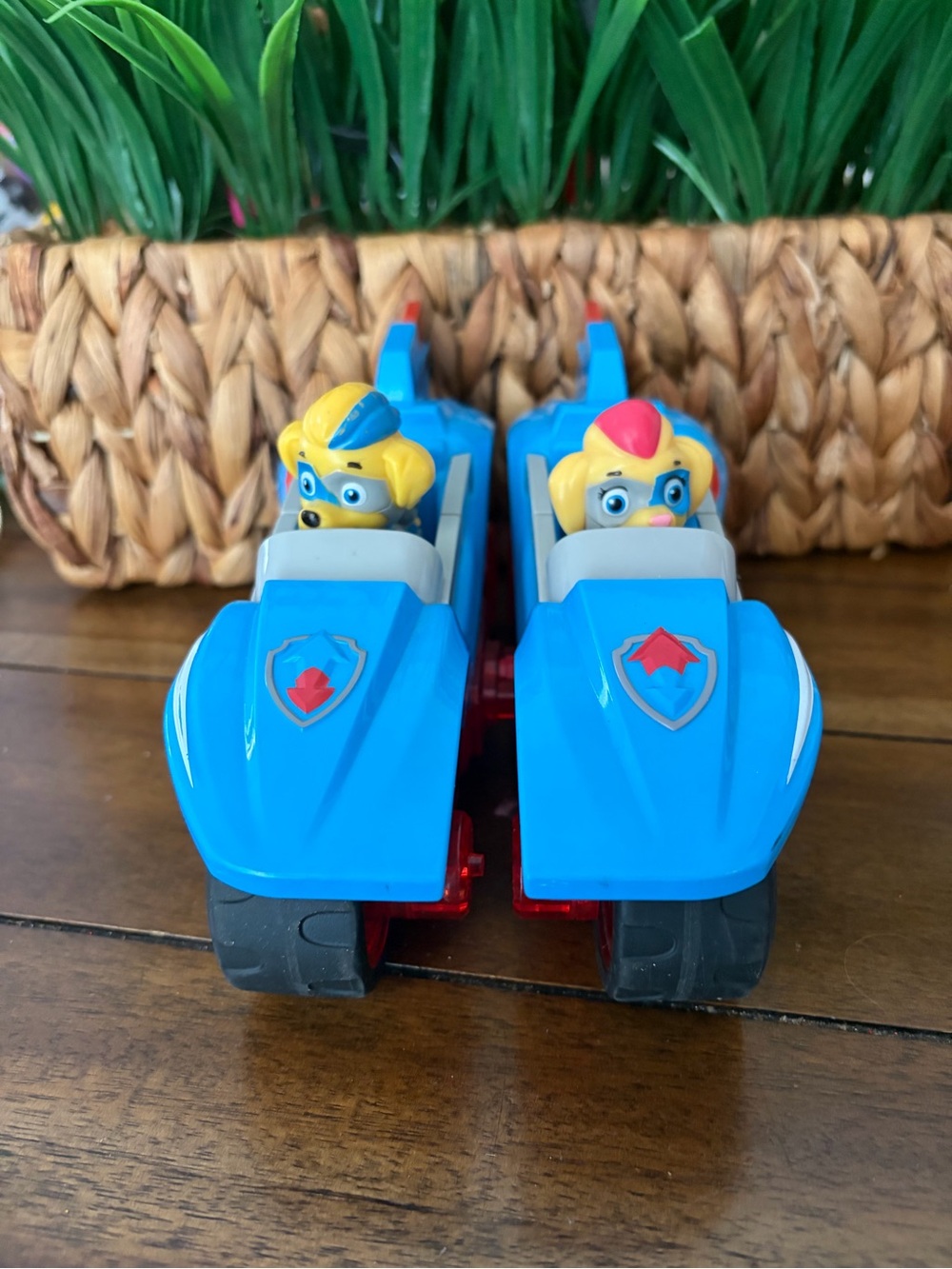 Paw Patrol Mighty Twins Power Split Vehicle Lights Sounds Ella and Puck
